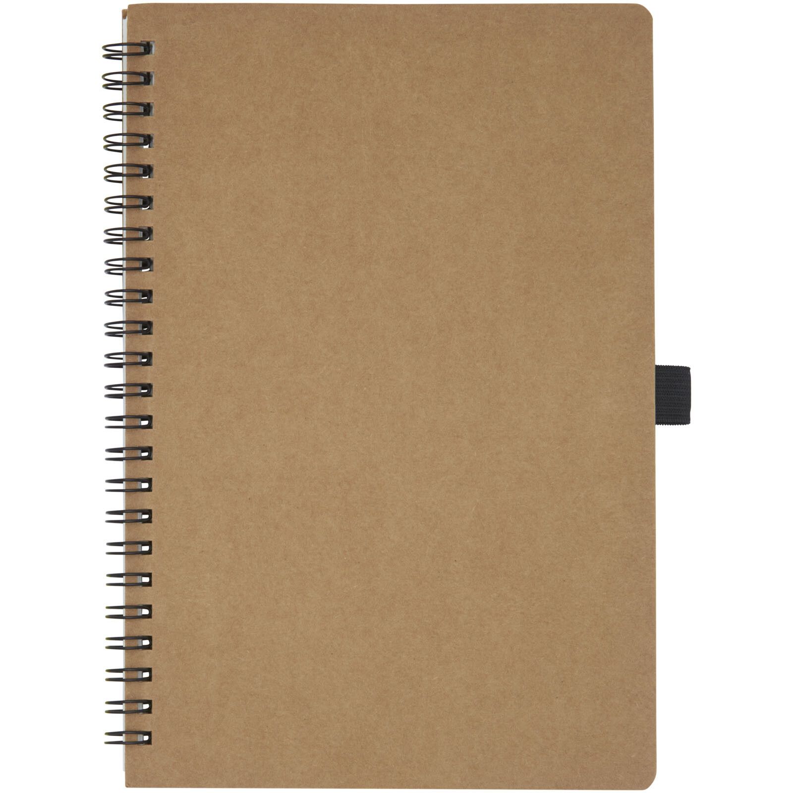 Cobble A5 Notizbuch mit Spiralbindung aus recyceltem Karton mit Steinpapier - natur-230