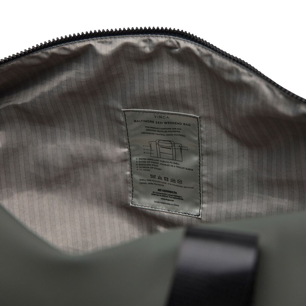 VINGA Baltimore RCS 24h Wochenendtasche - grün-239