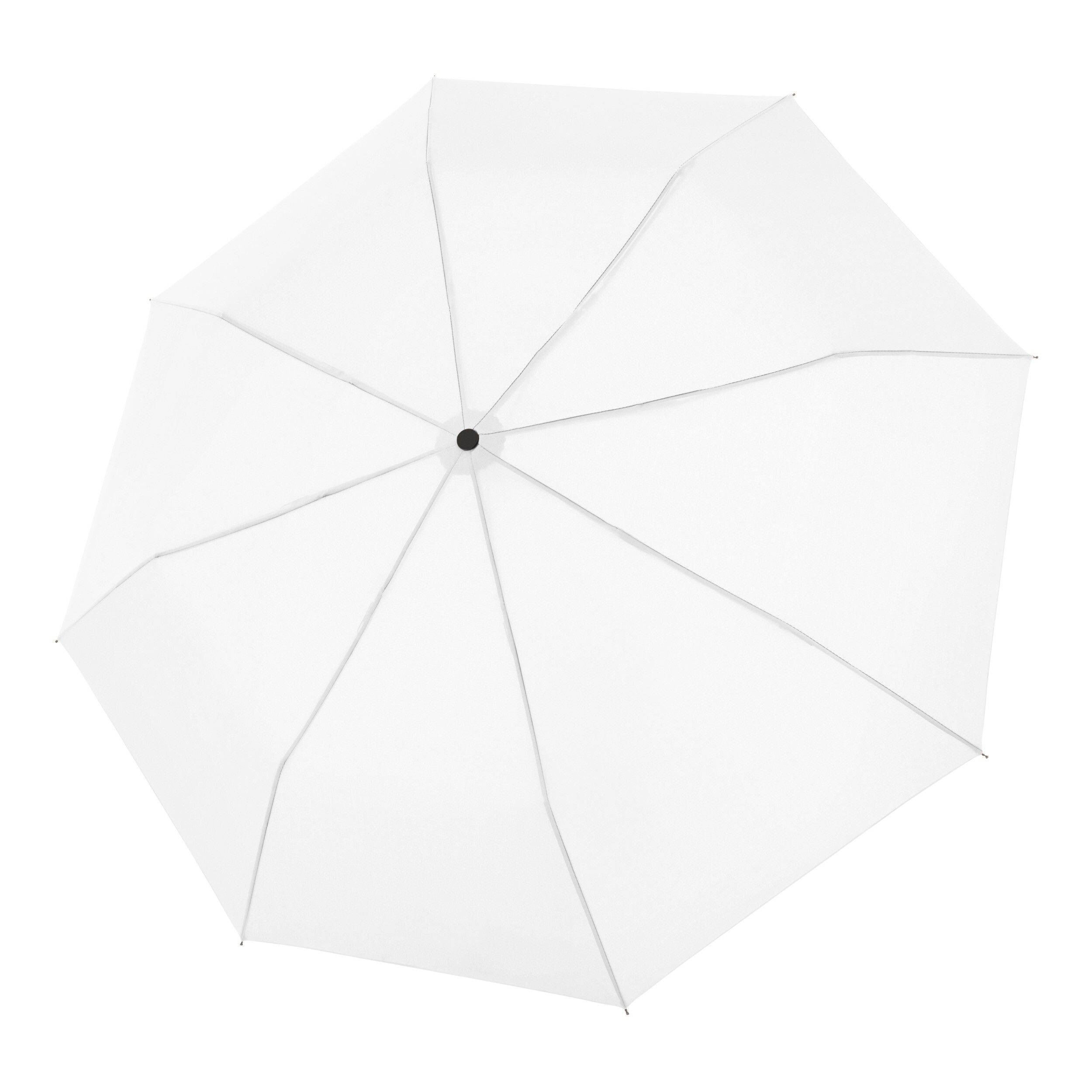 Taschenschirm Hit Mini UV Protection - solid weiß - schwarz-47