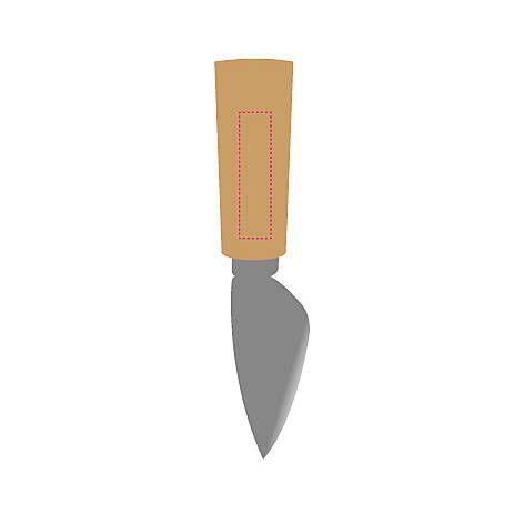 Veredelungsposition Parmesanmesser Griff