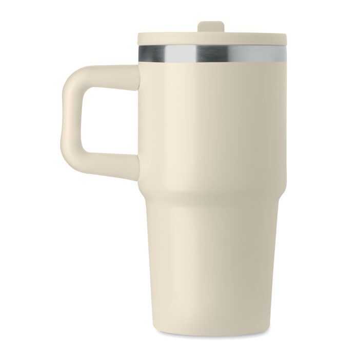 Doppelwandiger Trinkbecher 500ml ALAND - beige-181