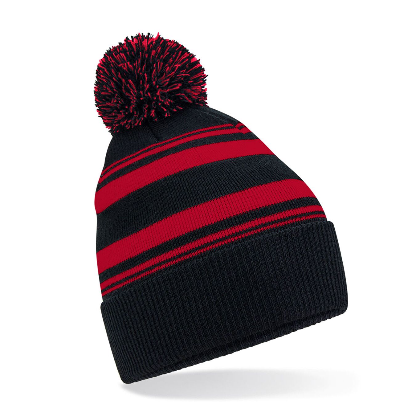 black - classic red