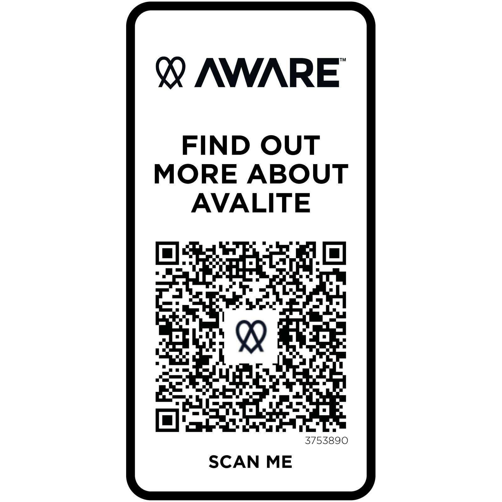 Avalite Aware T-Shirt aus recyceltem Material   - schwarz - S-949