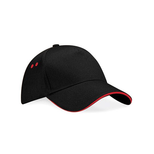 black - classic red