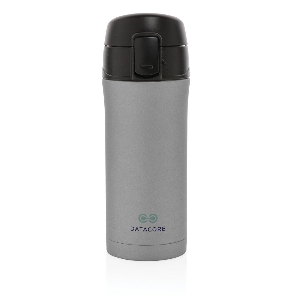 Metallic Easy-Lock Vakuum-Becher - grau-178