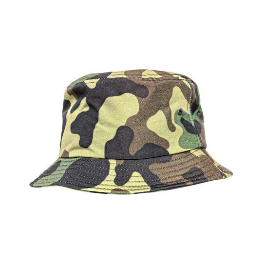 Camo Bucket Hat - green camo-795