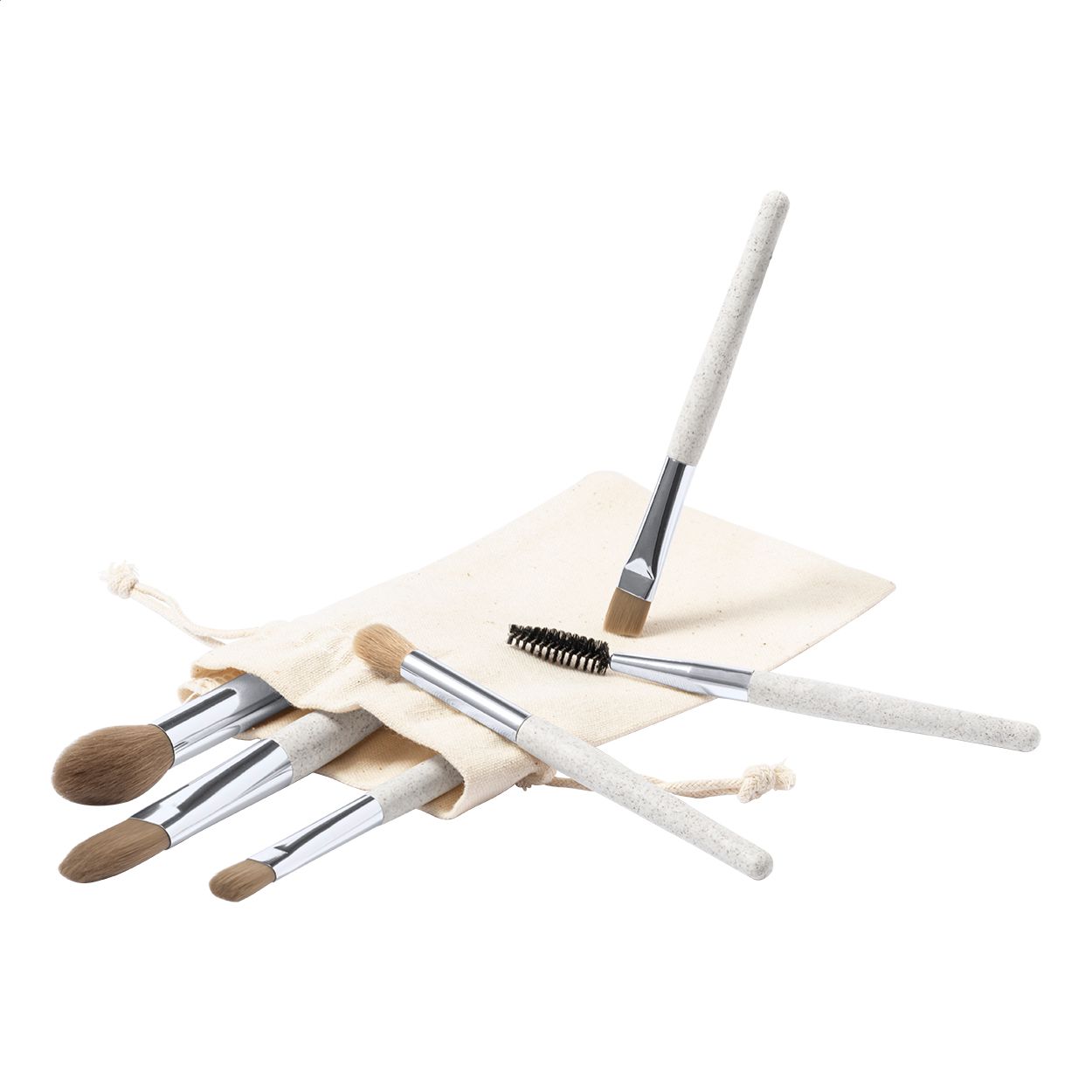 Makeup-Bürstenset Kurt - weiß-844