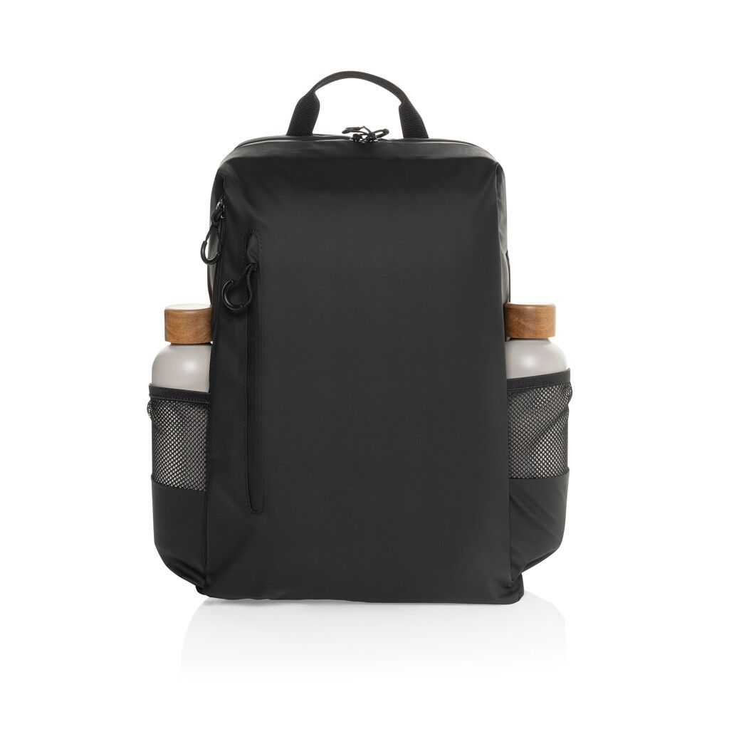 Lima Aware™ RPET wasserabweisender 15,6" Laptop-Rucksack - schwarz-713