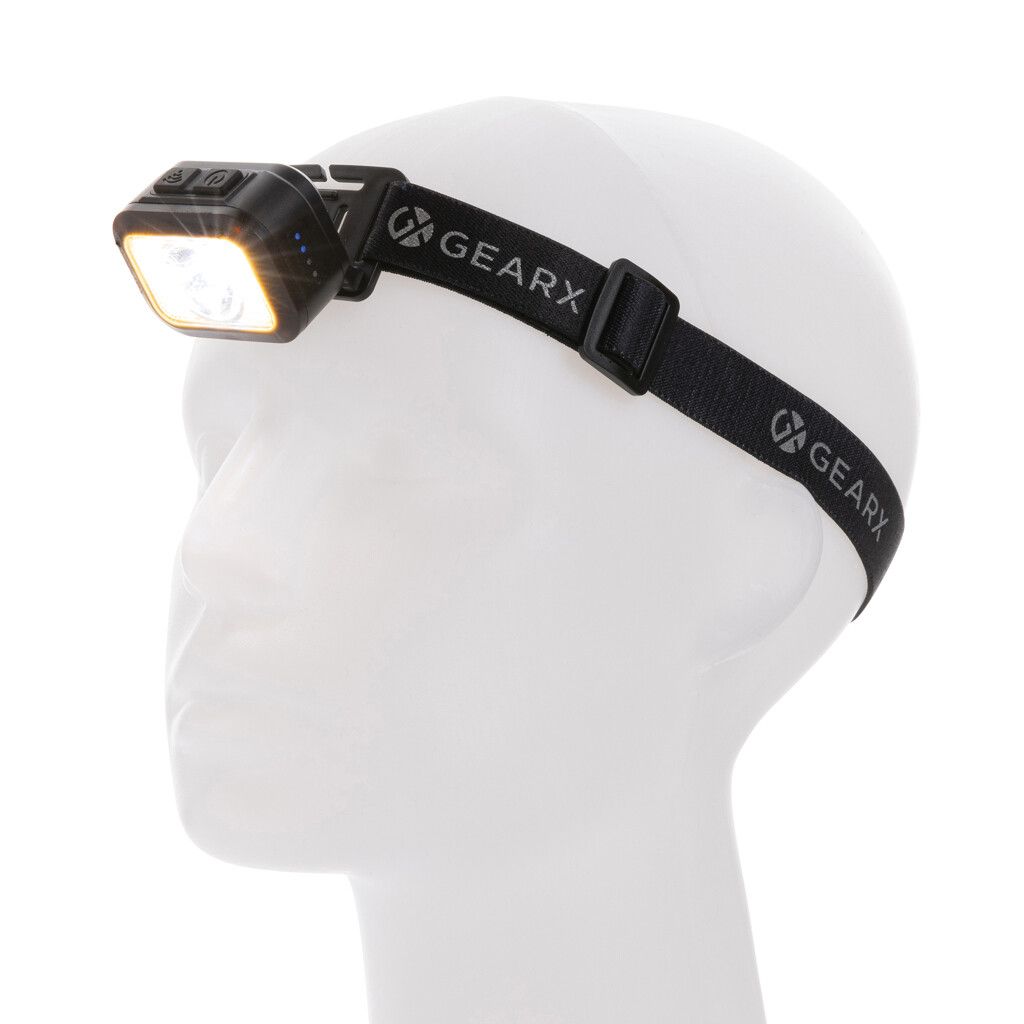 Gear X Hochleistungs-Kopflampe aus RCS rPlastik - schwarz-750