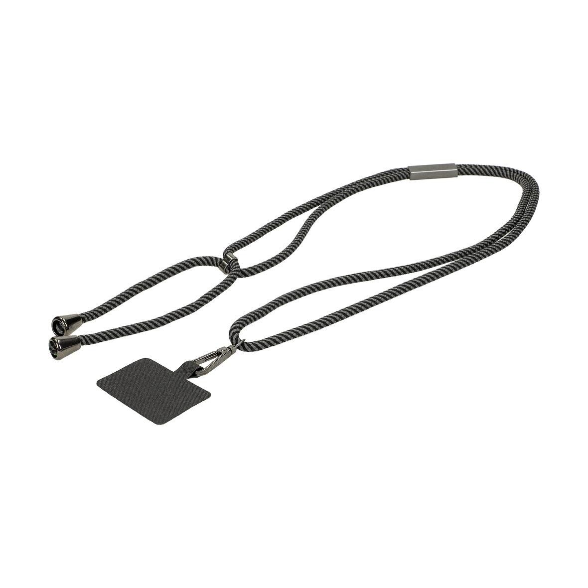 Handykette Universal - schwarz - grau-318