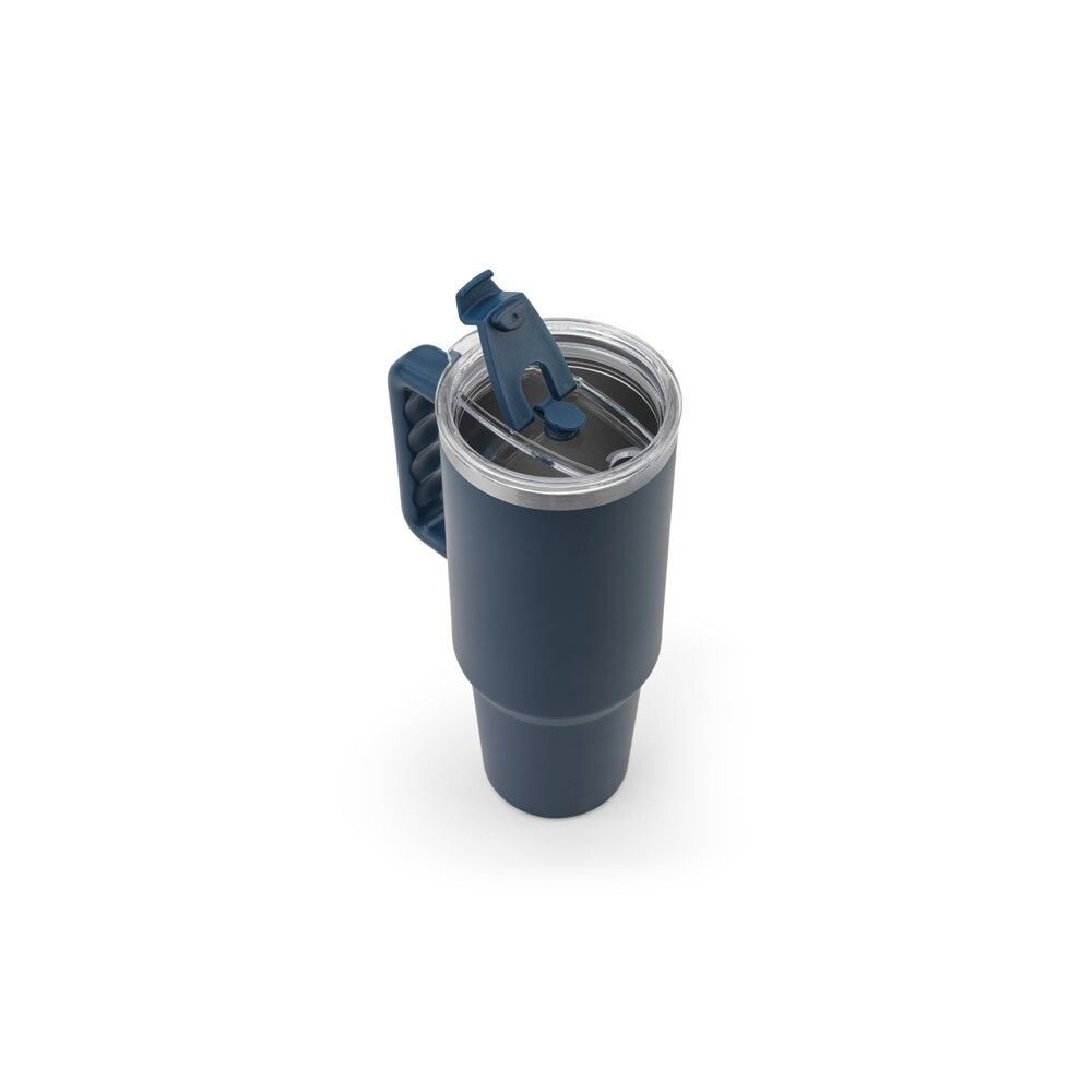 JOYNER XL Grosser Reisebecher aus Edelstahl, 1300 ml, vakuumisoliert - dunkelblau-259