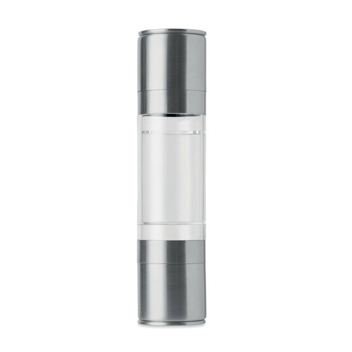 2in1 Salz- & Pfeffermühle MOLIN - silber-130