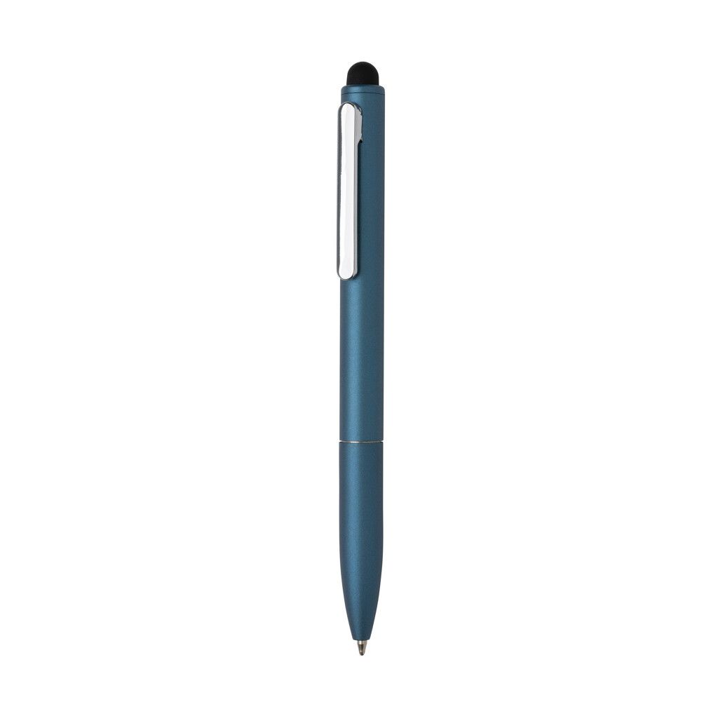 Kymi Stift mit Stylus aus RCS recyceltem Aluminum - königsblau-267