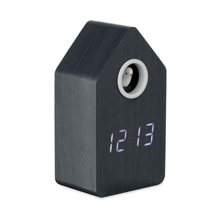Kuckucksuhr mit Kuckuck MDF CUCKOO BIRD - schwarz-727