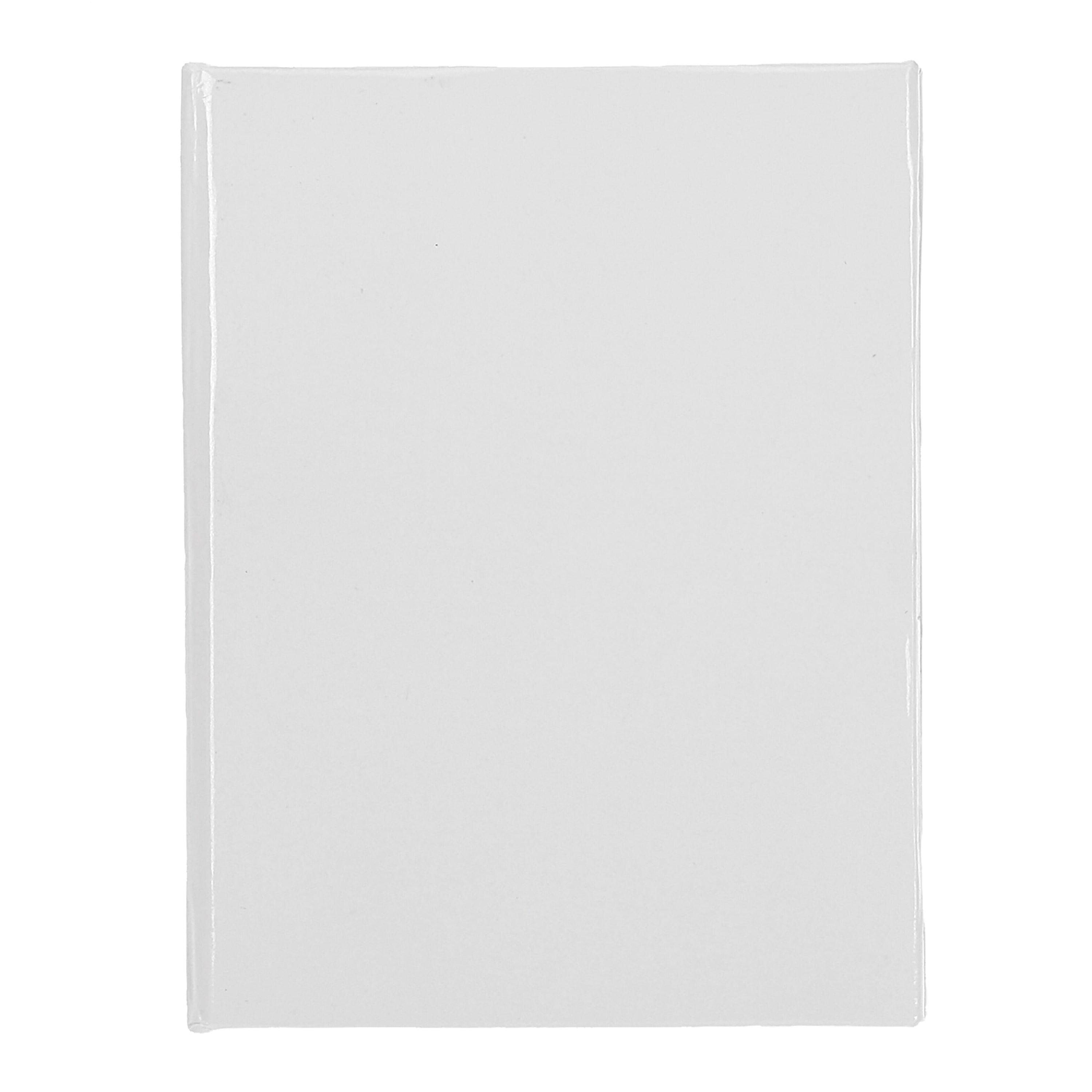Notizbuch mit festem Umschlag - weiss-954