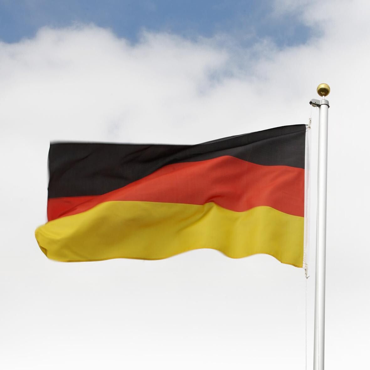 Flagge Nations, 1,5 m - Deutschland-Farben-375