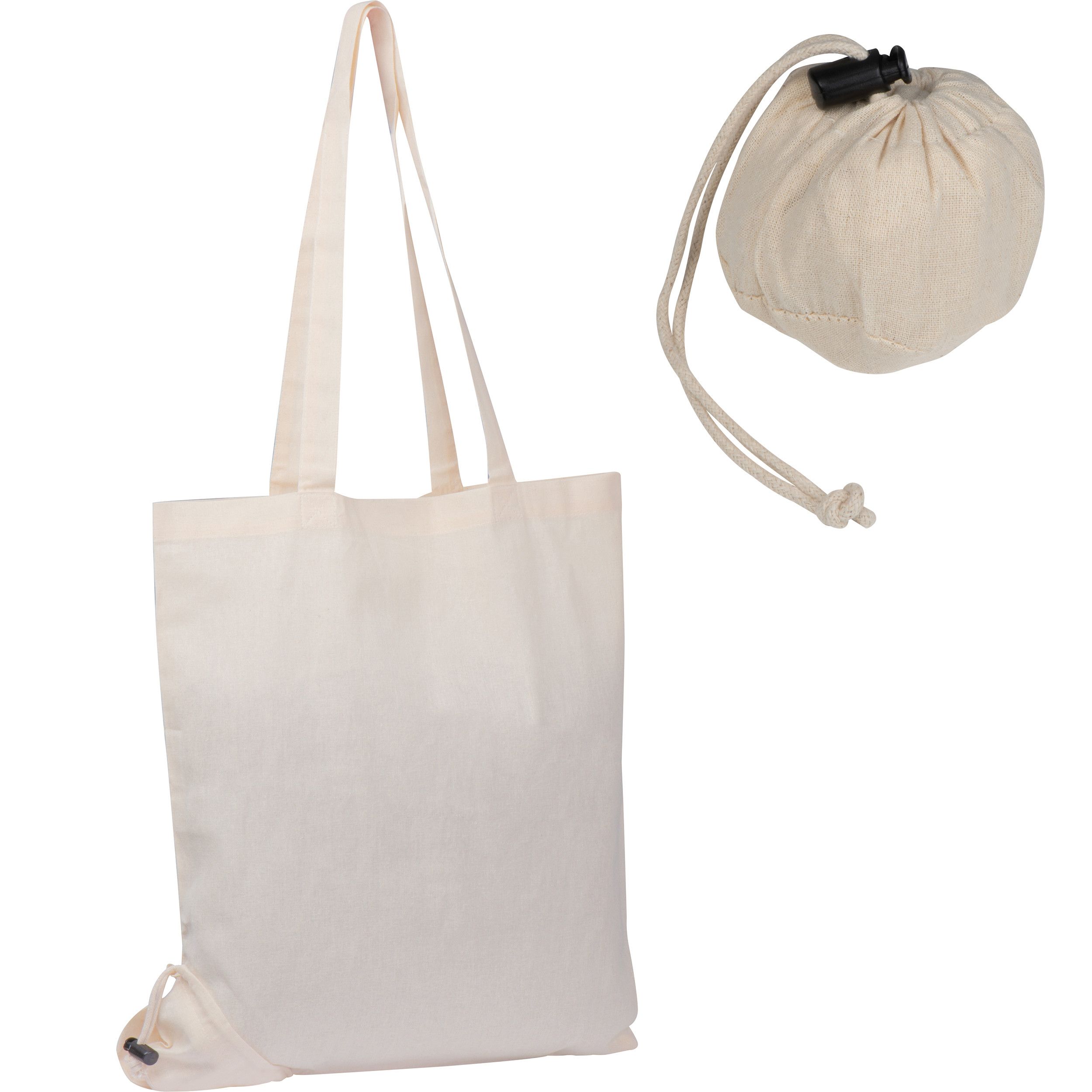 Verwandlungs-Baumwolltasche Kleholm - weiß-677