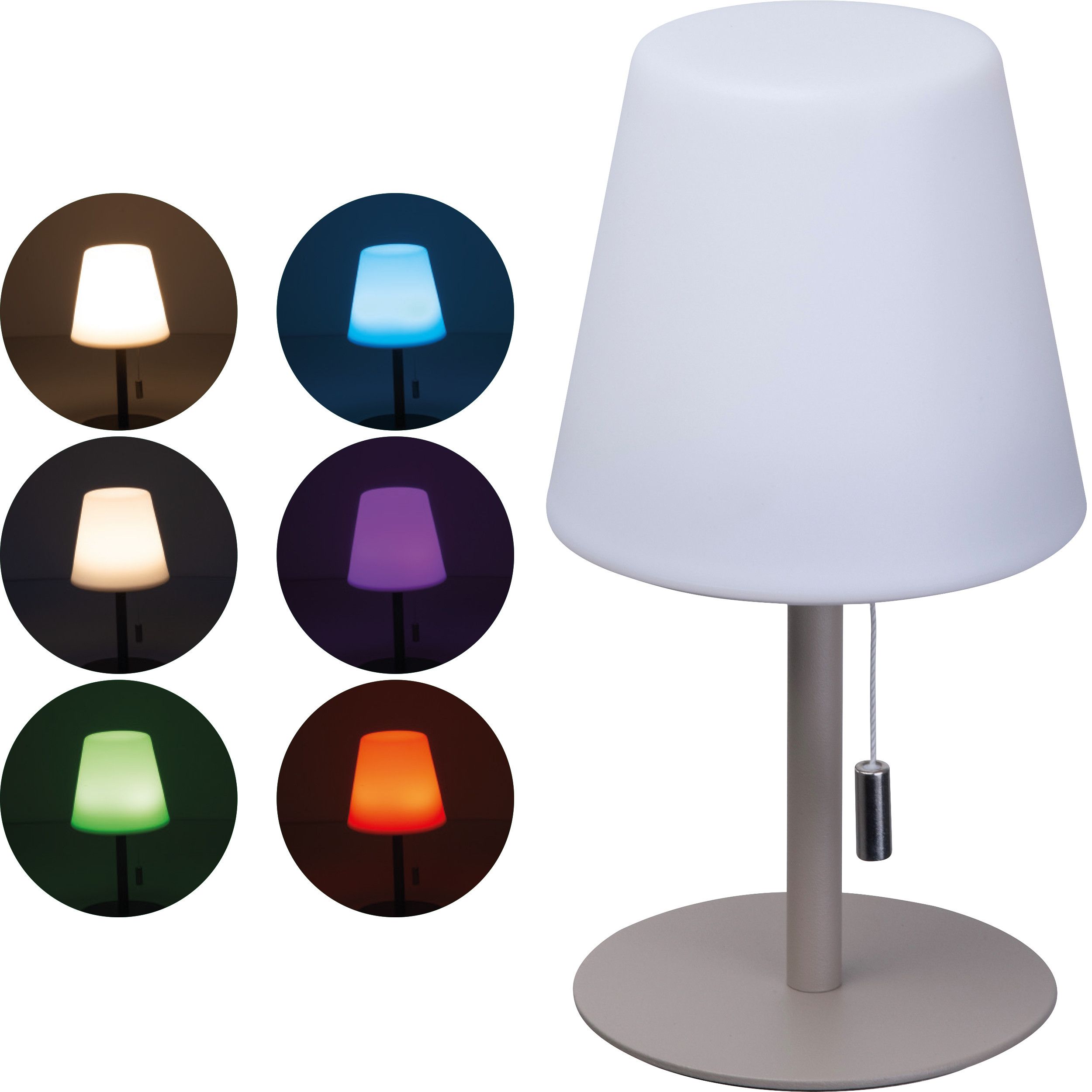 Outdoor Lampe mit Farbwechsel ALICIA - weiß-128