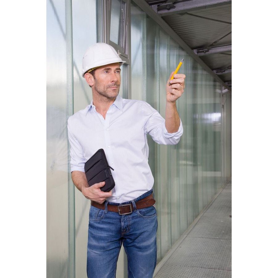 Troika Multitasking-Kugelschreiber CONSTRUCTION - blau - silber-885
