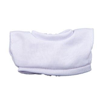 Mini-T-Shirt mit Klettverschluß - Größe XS - weiß-381