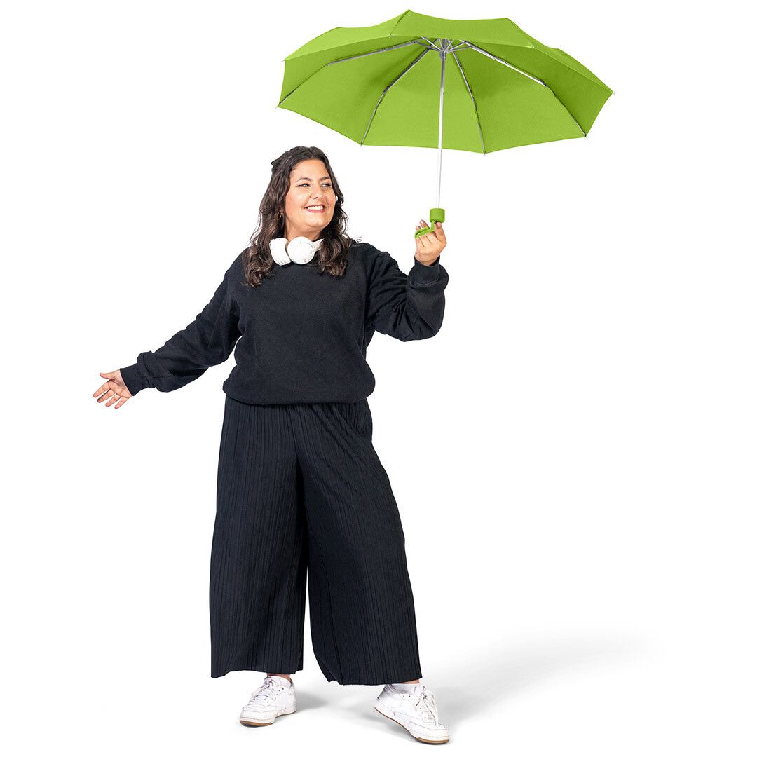 Alu-Mini-Taschenschirm Ø90 cm - limette-764