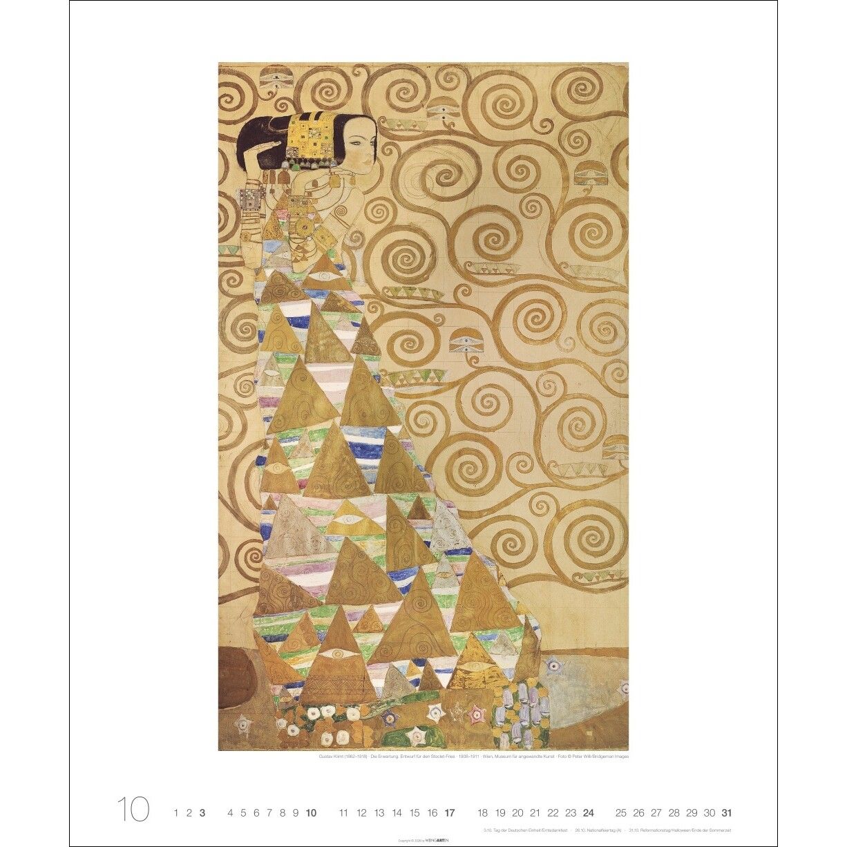 Gustav Klimt Edition - Kunst & Kultur Kalender-944