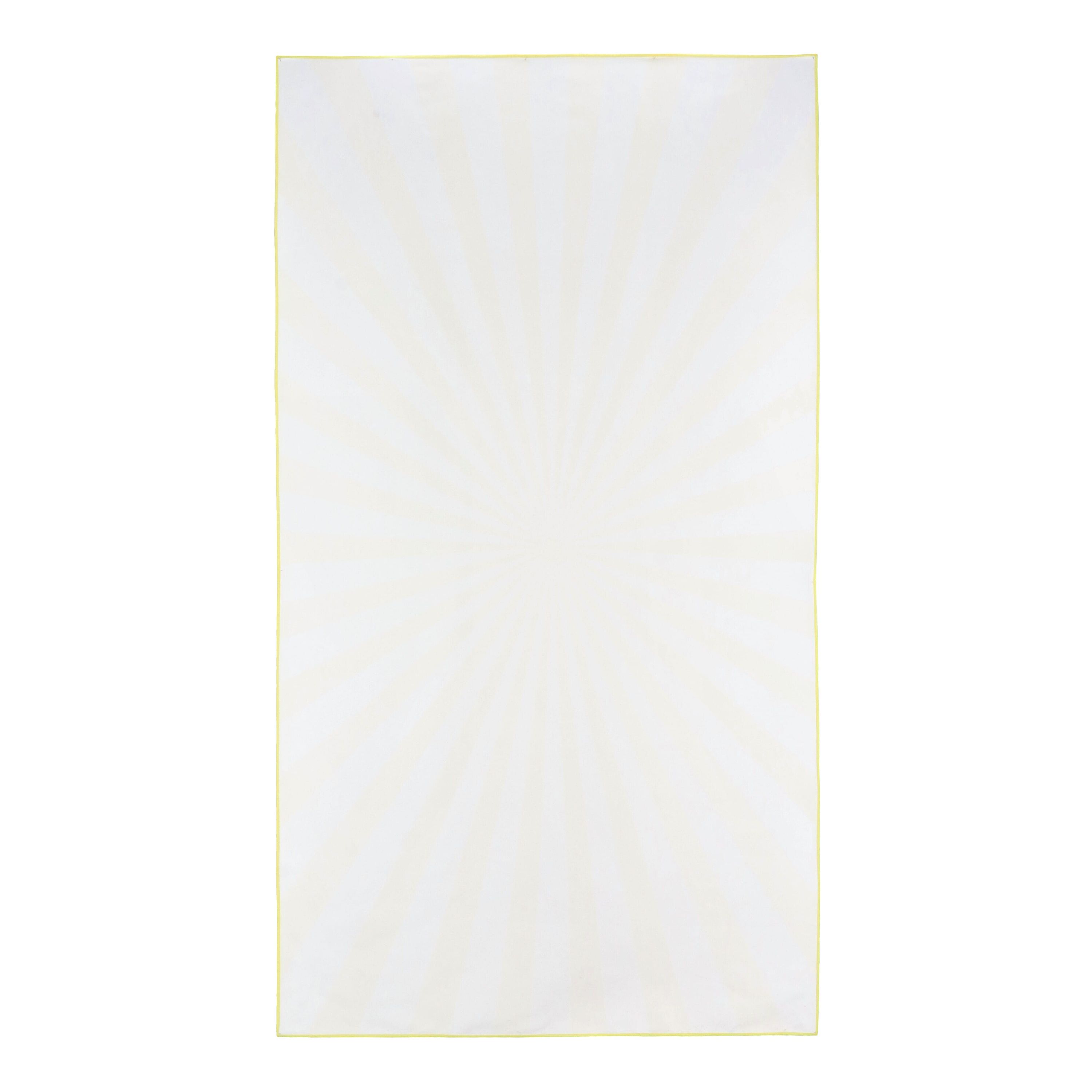 R-PET-Schnelltrocknungs-Strandrtuch 100x180 cm - gelb-735