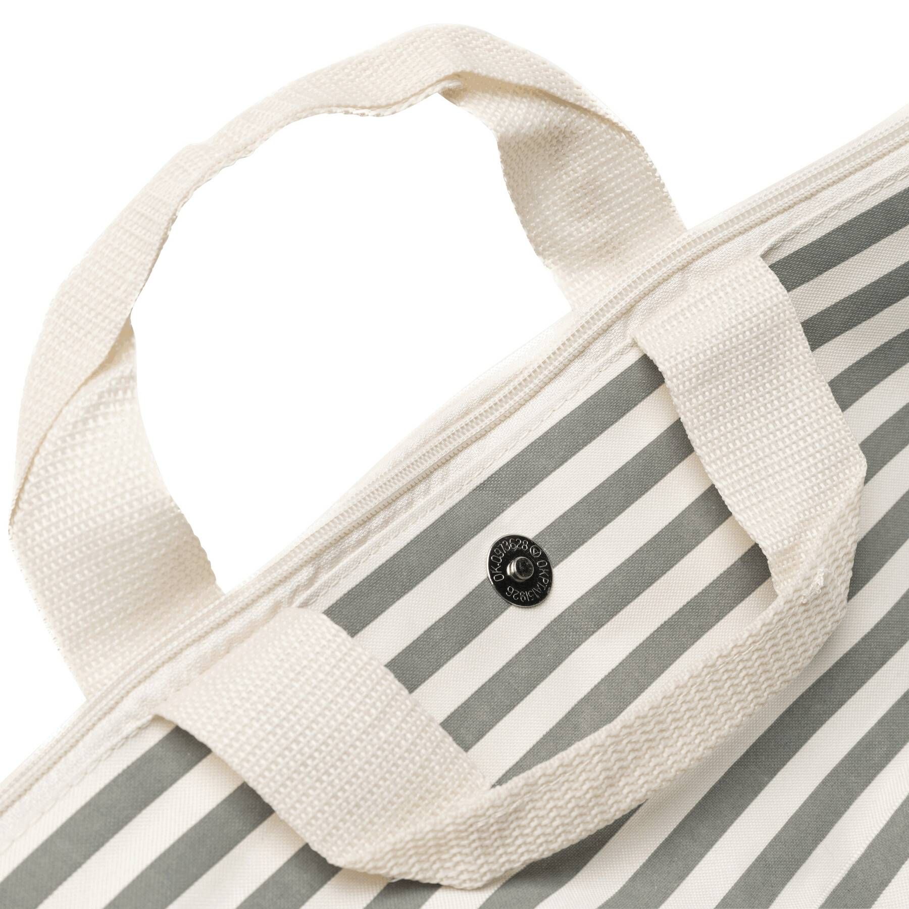 Strandtasche JUIST - beige - grau-384