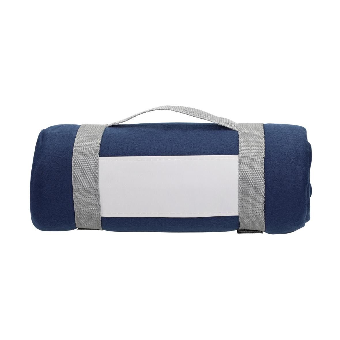 Fleecedecke Basic, 150x120 cm - blau-139