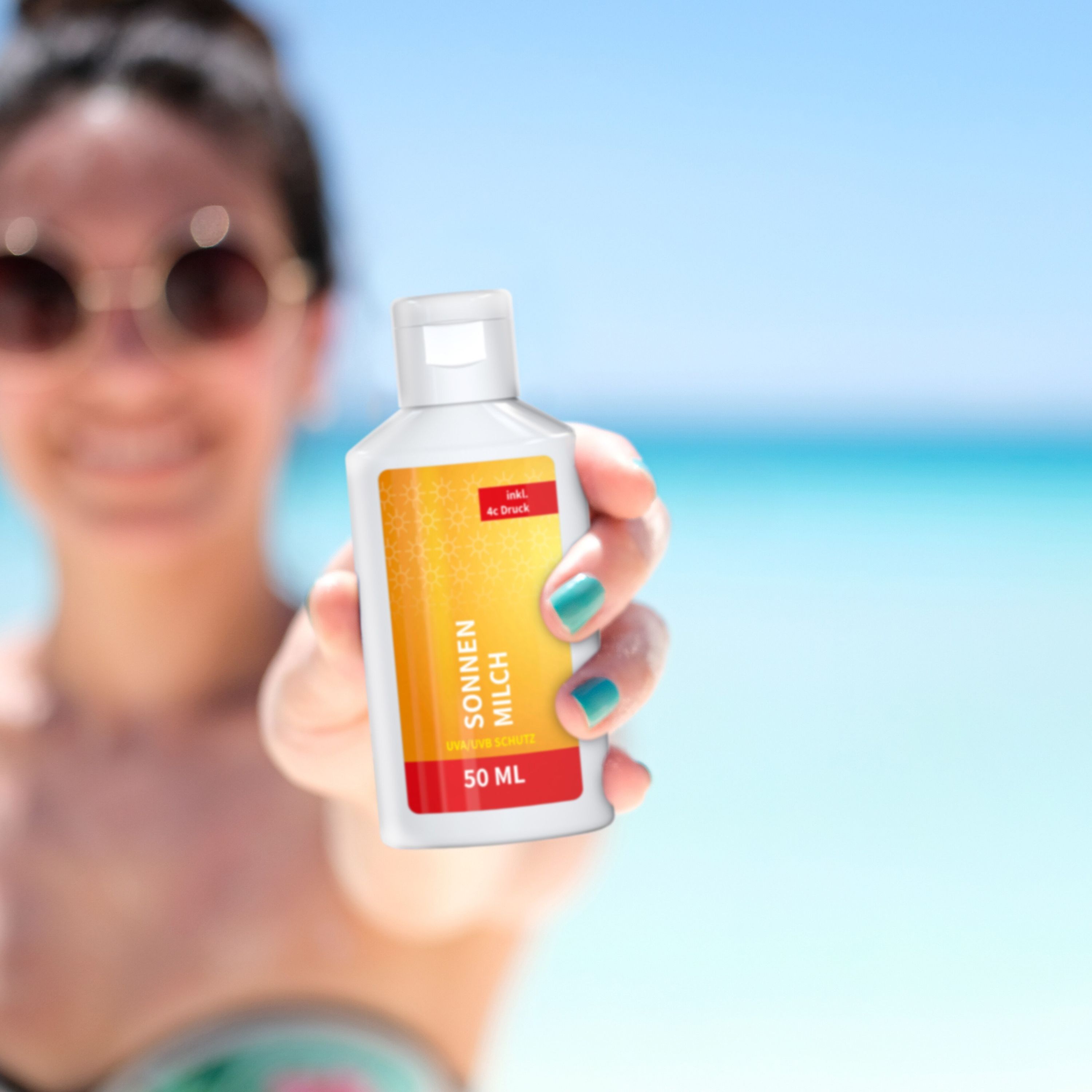 50 ml Flasche Sonnenmilch LSF 30 Body Label-942