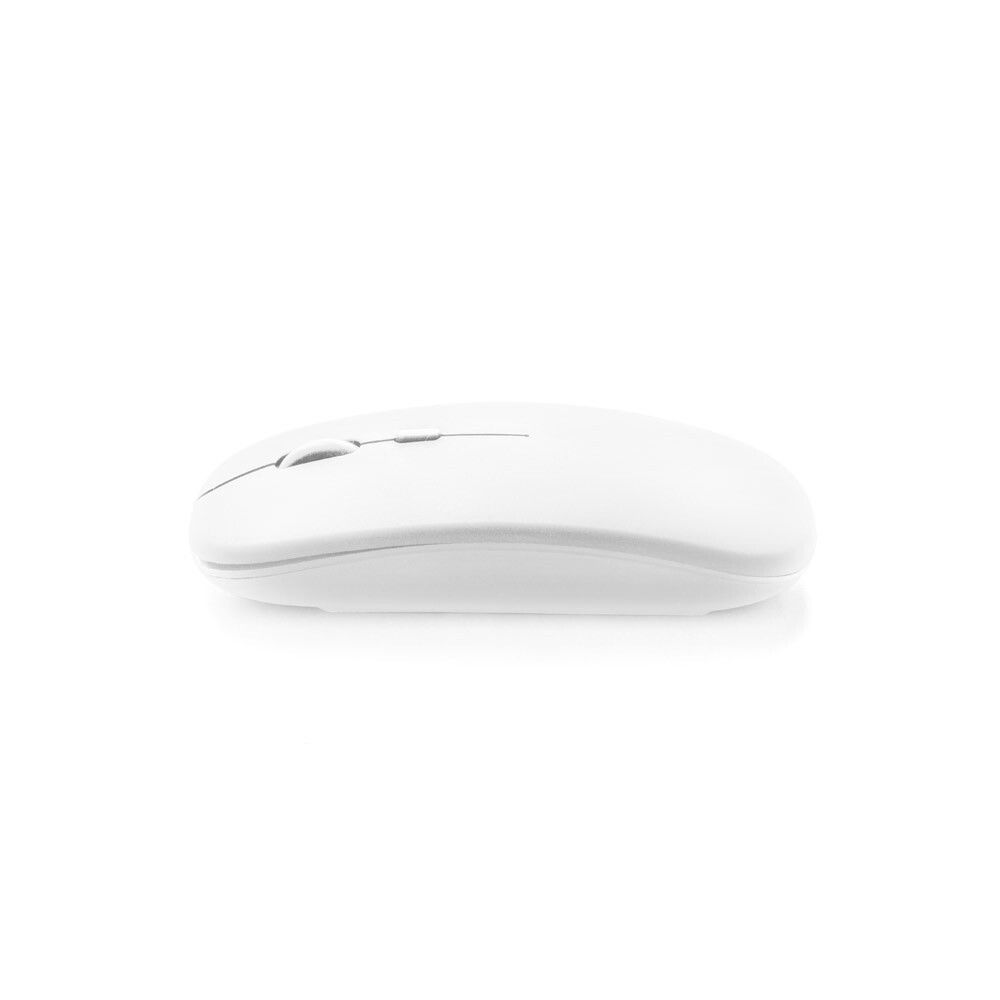 KHAN Wireless Maus mit 500mAh Akku aus recyceltes ABS (100% rABS) - weiß-380