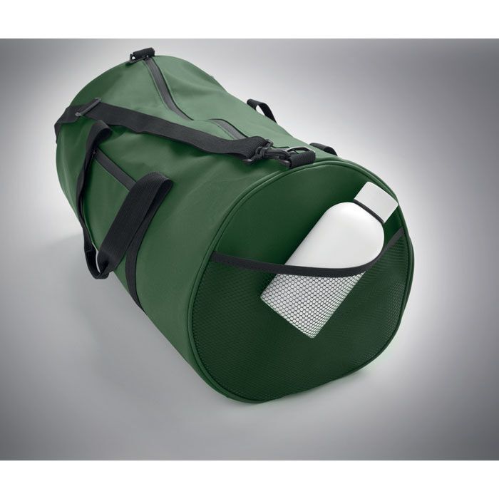 Sport-/Reisetasche 600D RPET BANGKOK - dunkelgrün-338