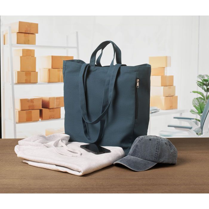 Einkaufstasche Polycotton GAVE COLOUR - blau-851