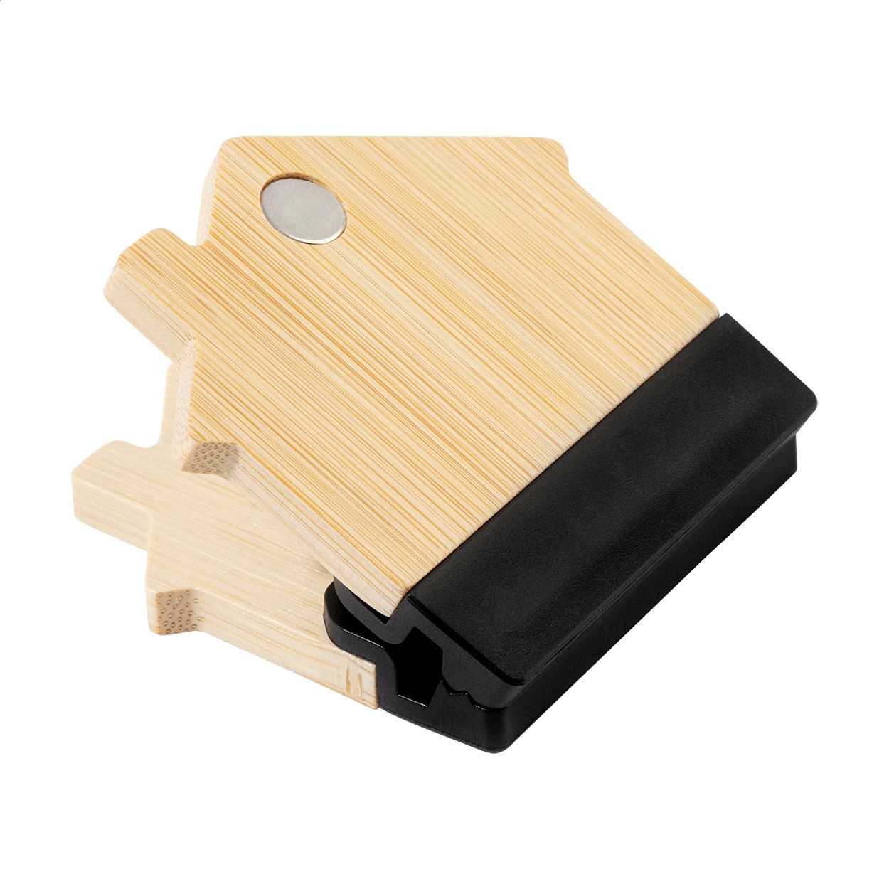 CasaClip Kühlschrankmagnet mit Notizklammer - natur-608