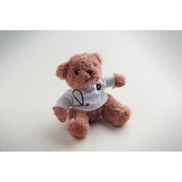 Teddybär Arzt DOC - weiß-351
