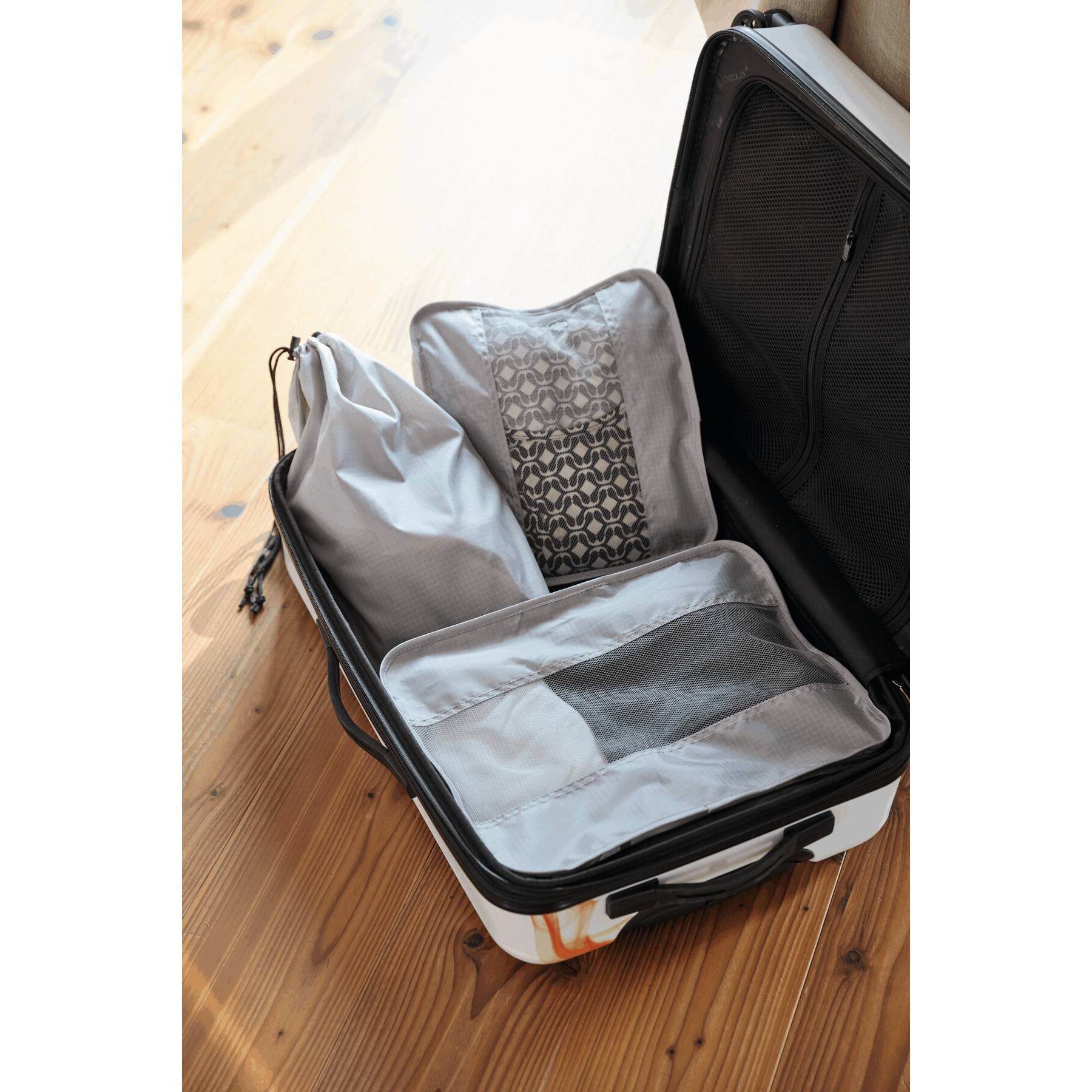 Reise-Set TRAVEL ATTENDANT, 3-teilig - grau-722