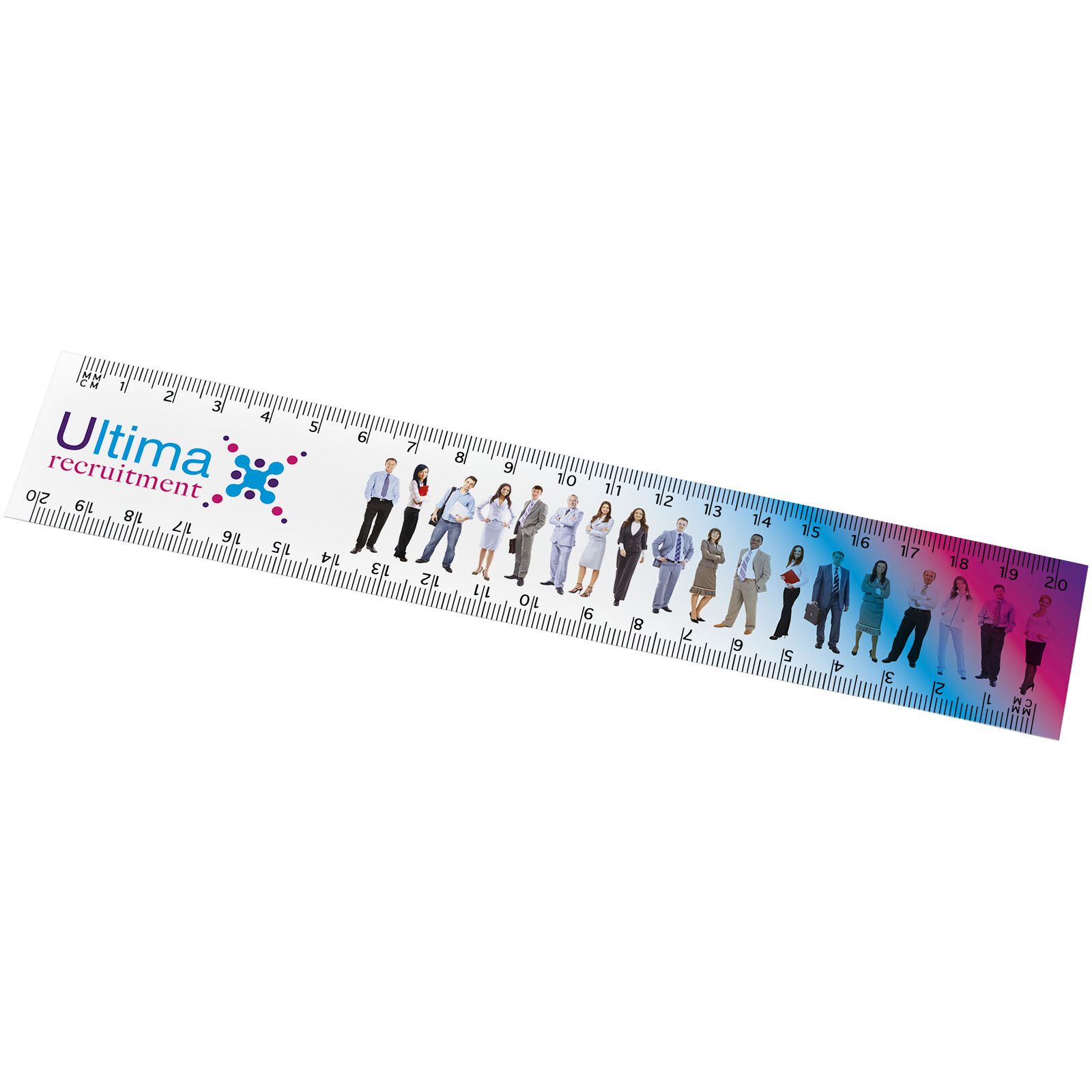 Arc 20 cm flexibles Lineal - weiss-576