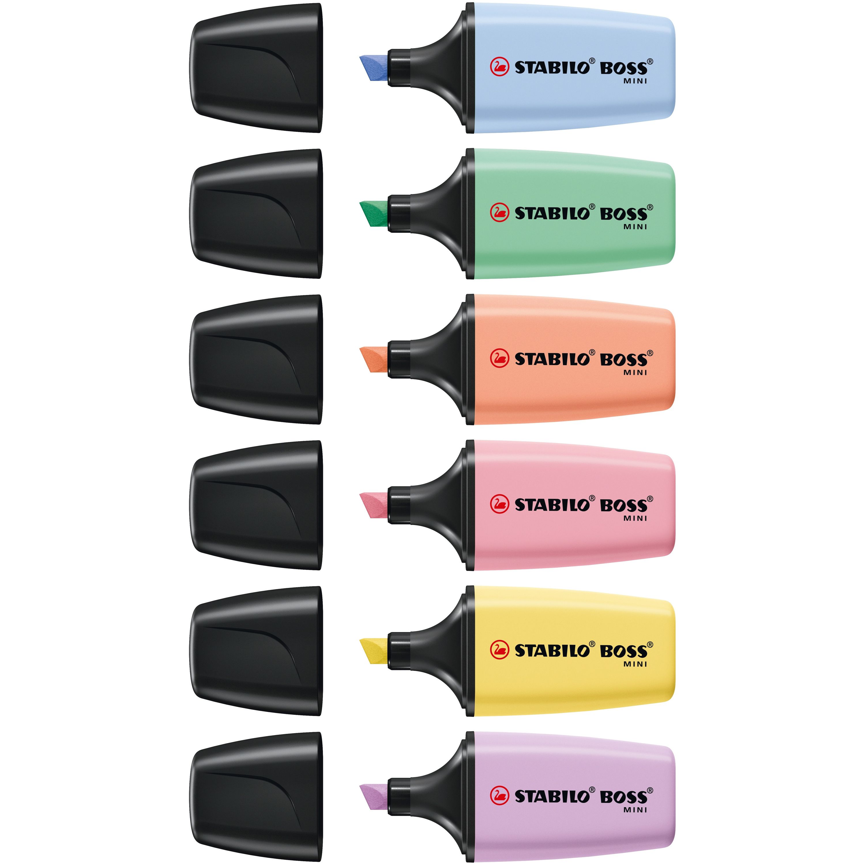 STABILO BOSS MINI Pastel Leuchtmarkierer - cremige pfirsichfarbe-577