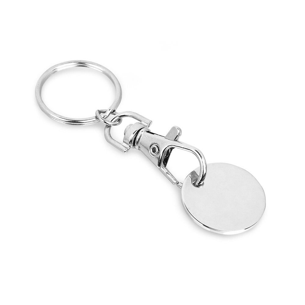 FIDO Schlüsselanhänger aus Metall - silber-543