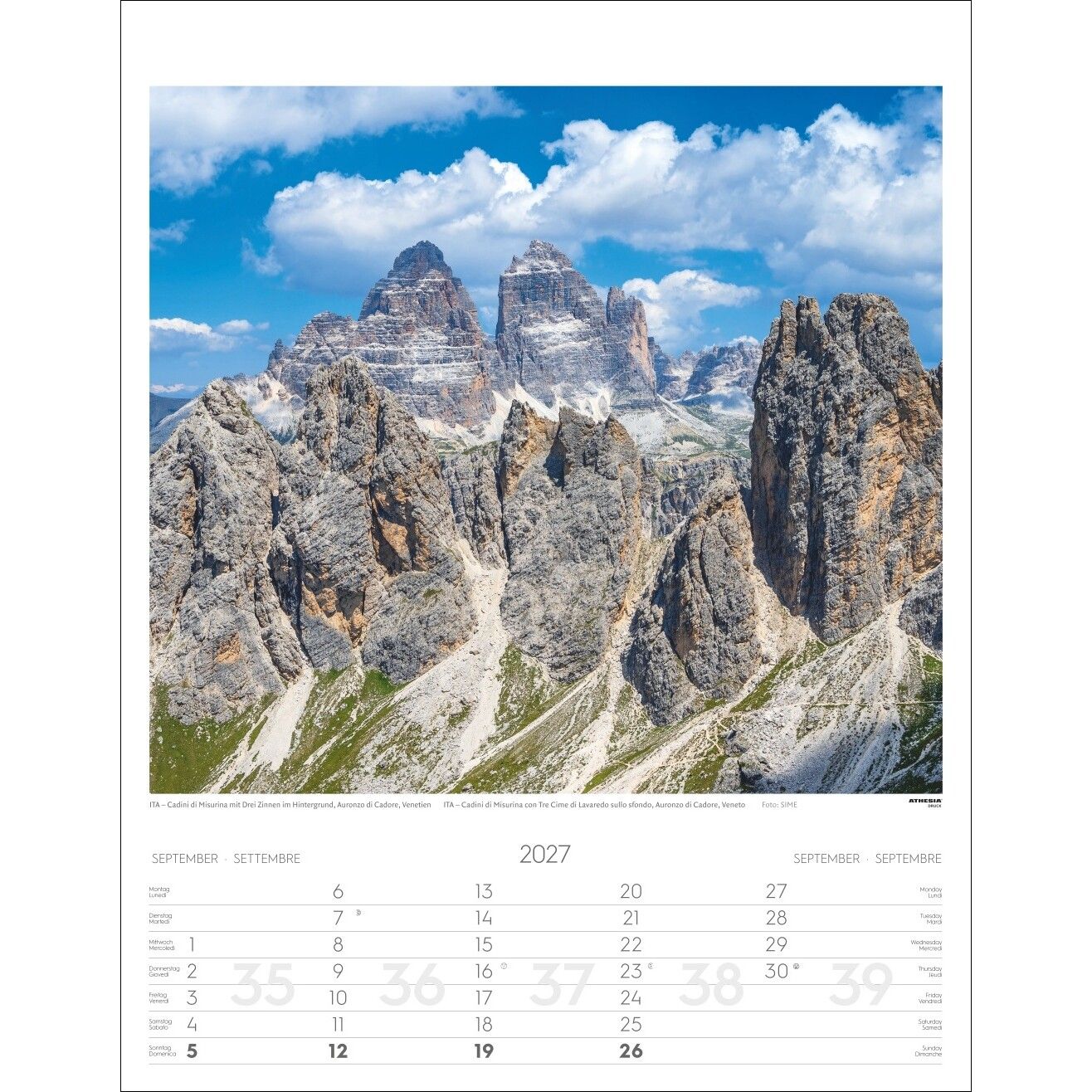 Alpen - Landschaft & Natur Kalender-689