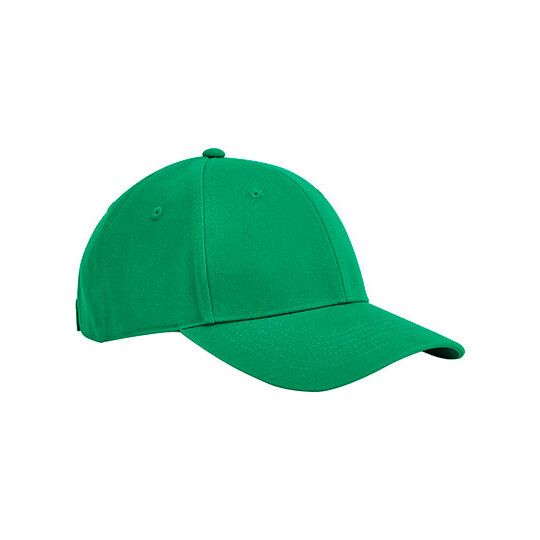 EarthAware® Junior Classic Organic Cotton 6 Panel Cap - kelly green-577