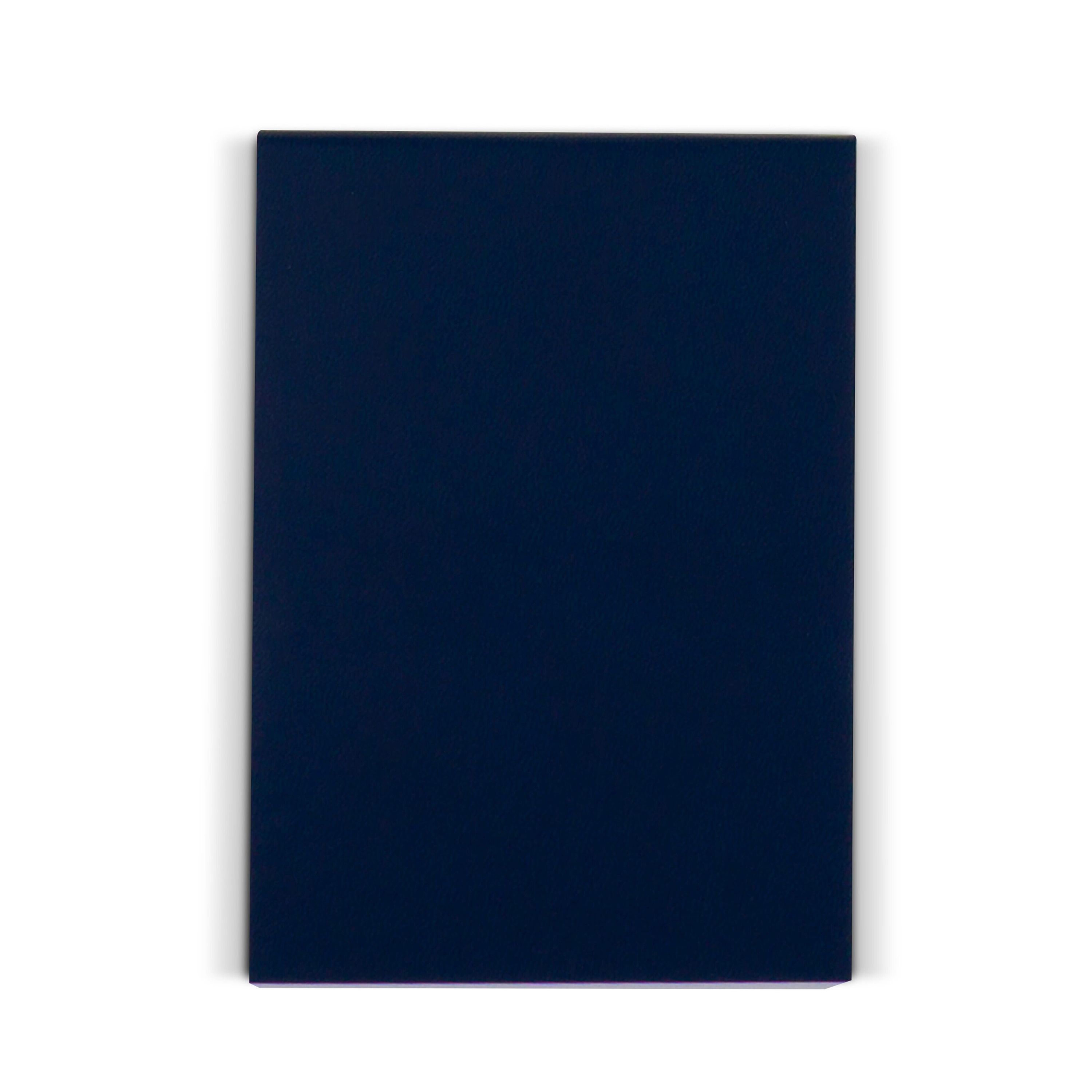 Notizbuch mit 150 Blatt Recyclingpapier - dunkelblau-538