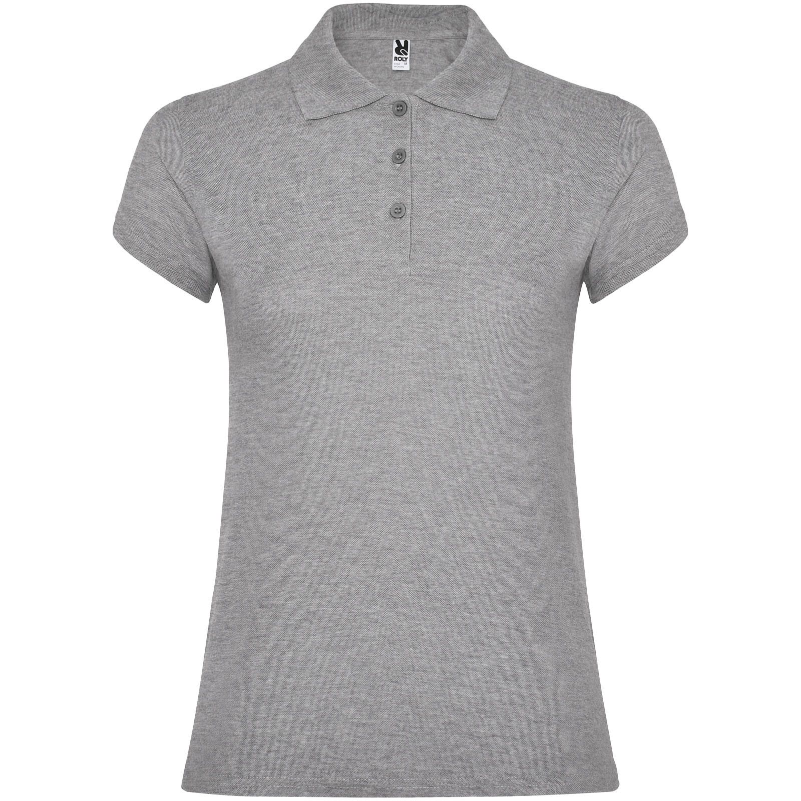 Star Poloshirt für Damen - marl grau - L-321