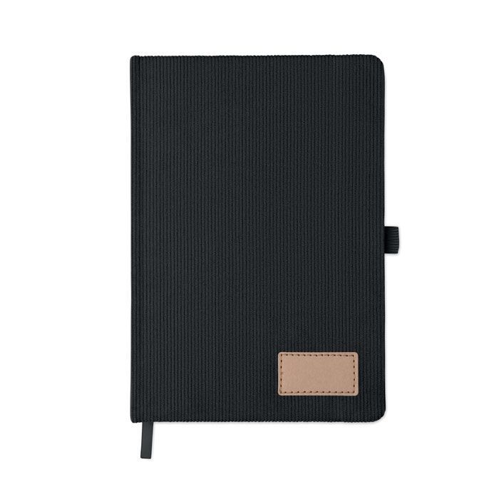 DIN A5 Notizbuch RPET CORDI NOTE - schwarz-297