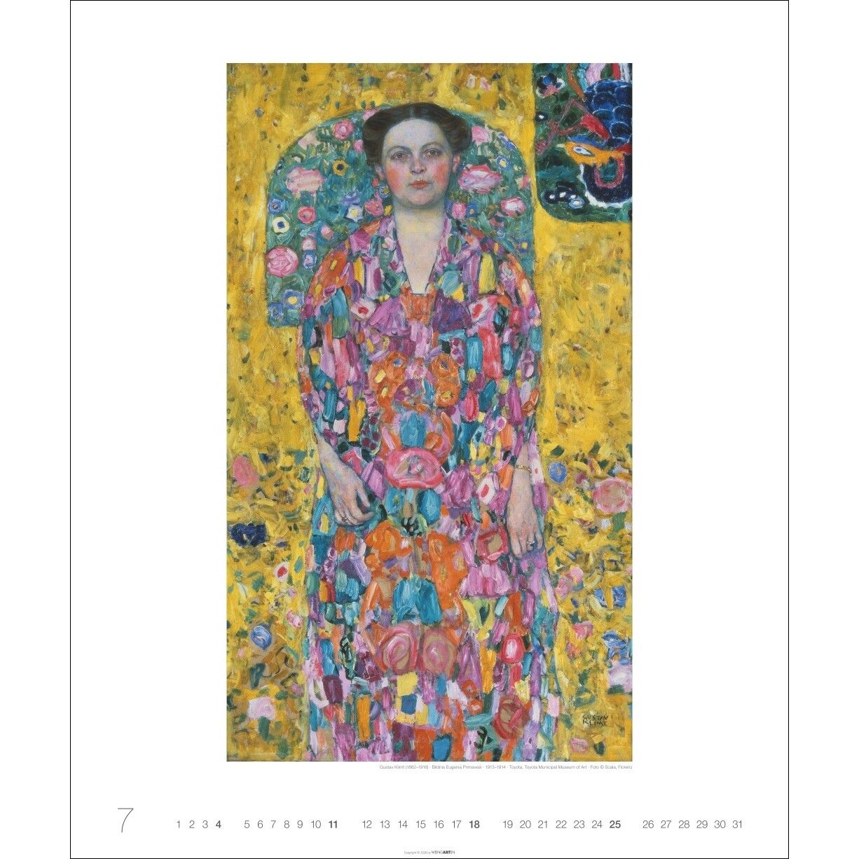 Gustav Klimt Edition - Kunst & Kultur Kalender-855