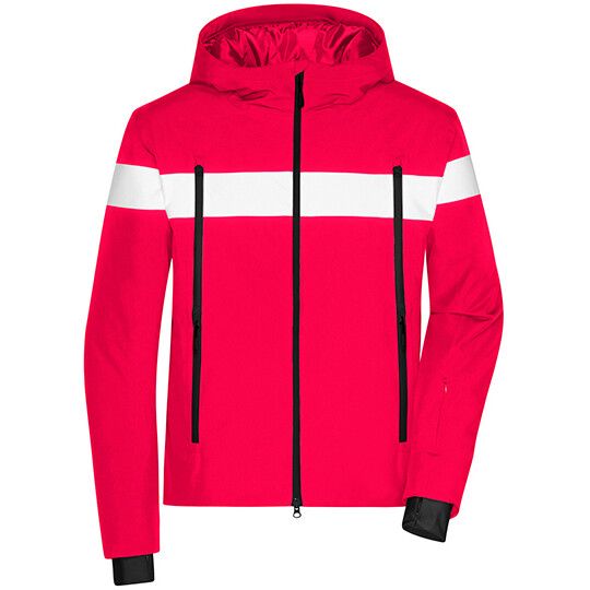 light red - white - black