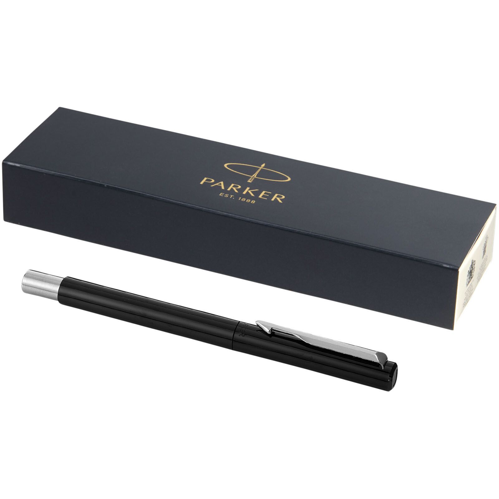 Parker Vector Tintenroller (schwarze Mine) - schwarz-725