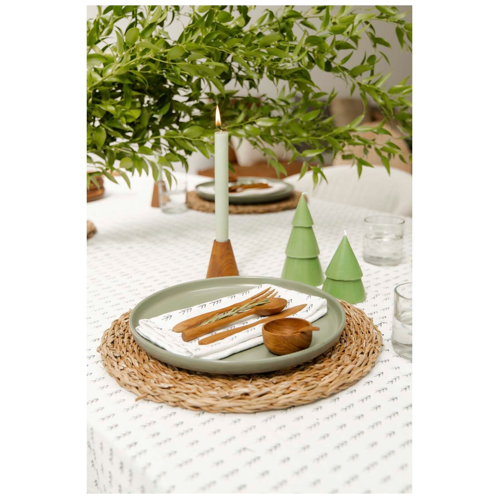 Originalhome Weihnachtsbaum Kerze L - weiss-847