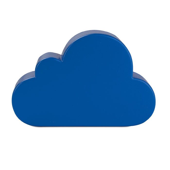 Anti-Stress-Wolke CLOUDY - blau-917