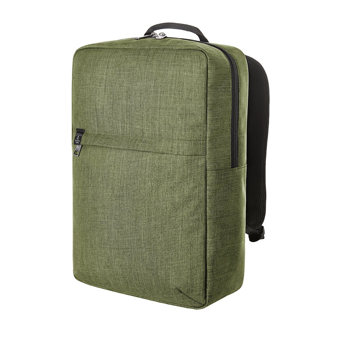 Notebook-Rucksack EUROPE - grün-meliert-231